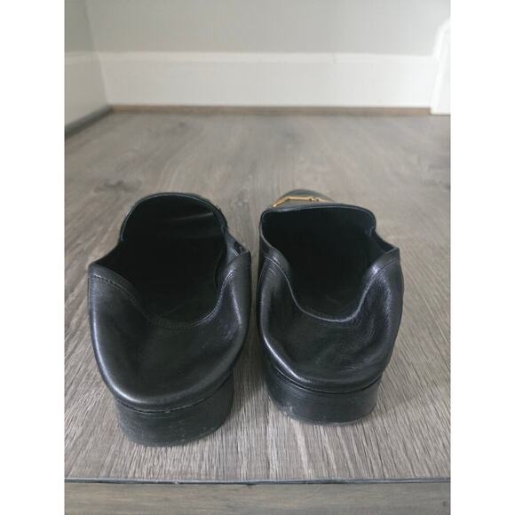 Leather Buckle Loafers with Soft Foldable Heel  size 9.5 - Picture 4 of 8